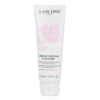 Lancome Creme-Mousse Confort 舒適潔面乳霜泡沫（乾性皮膚） (Creme-Mousse Confort Comforting Cleanser Creamy Foam  (Dry Skin))