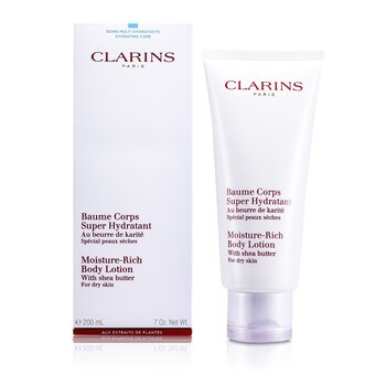 Clarins 富含乳木果油的保濕身體乳液 - 適合乾性皮膚 (Moisture Rich Body Lotion with Shea Butter - For Dry Skin)