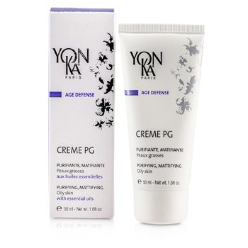 Yonka 年齡防禦霜PG與精油-淨化，啞光（油性皮膚） (Age Defense Creme PG With Essential Oils - Purifying, Mattifying (Oily Skin))