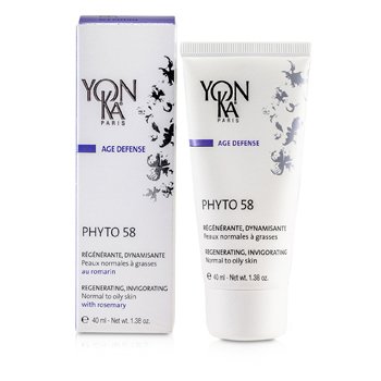 Yonka 迷迭香抗衰老Phyto 58霜-煥活，提神（中性至油性皮膚） (Age Defense Phyto 58 Creme With Rosemary - Revitalizing, Invigorating (Normal To Oily Skin))