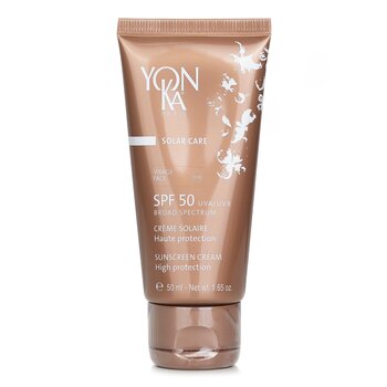 Yonka Solar Care防曬霜高防護SPF 50 UVA / UVB (Solar Care Sunscreen Cream High Protection SPF 50 UVA/UVB)