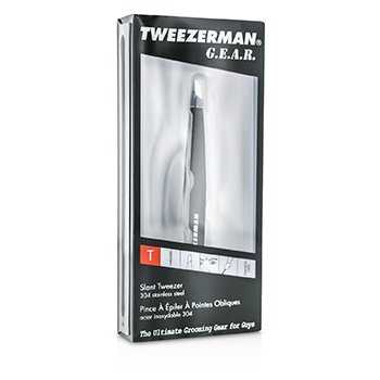 Tweezerman 齒輪。斜鑷 (G.E.A.R. Slant Tweezer)