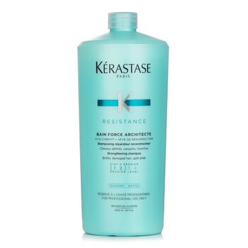 Kerastase 抵抗貝恩力建築師強化洗髮露（用於脆弱，受損髮質，分叉髮質） (Resistance Bain Force Architecte Strengthening Shampoo (For Brittle, Damaged Hair, Split Ends))