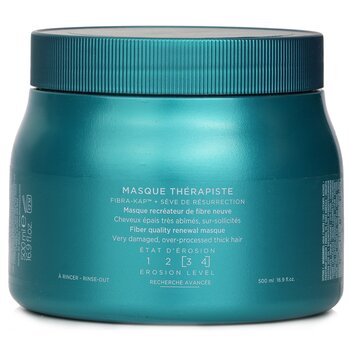 Kerastase 抵抗性面膜治療劑纖維品質更新面膜（用於受損嚴重，過度加工的濃密髮絲） (Resistance Masque Therapiste Fiber Quality Renewal Masque (For Very Damaged, Over-Processed Thick Hair))