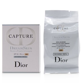 Christian Dior 捕捉Dreamskin保濕和完美氣墊SPF 50補充裝-＃030（中米色） (Capture Dreamskin Moist & Perfect Cushion SPF 50 Refill - # 030 (Medium Beige))