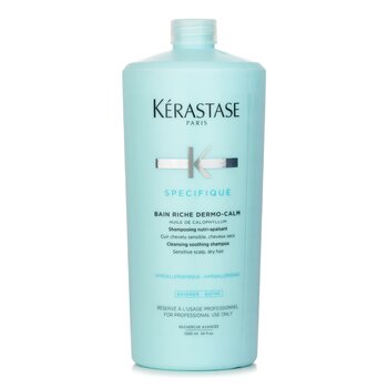 Kerastase 貝恩·里奇皮膚舒緩洗髮露（敏感頭皮，乾性髮質） (Specifique Bain Riche Dermo-Calm Cleansing Soothing Shampoo (Sensitive Scalp, Dry Hair))