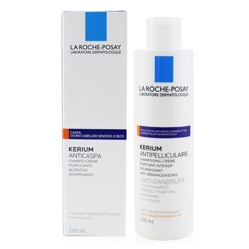 La Roche Posay er哩去屑洗髮露（用於乾性髮質或頭皮） (Kerium Anti-Dandruff Cream Shampoo (For Dry Hair or Scalp))