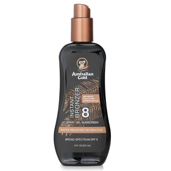 帶有Instant Bronzer的噴霧凝膠防曬霜SPF 8 (Spray Gel Sunscreen SPF 8 with Instant Bronzer)