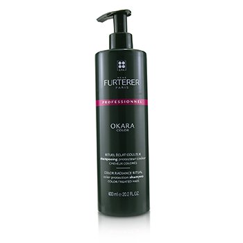 Rene Furterer 豆渣（Okara）顏色色彩亮麗禮儀護色洗髮露-染髮劑（沙龍產品） (Okara Color Color Radiance Ritual Color Protection Shampoo - Color-Treated Hair (Salon Product))