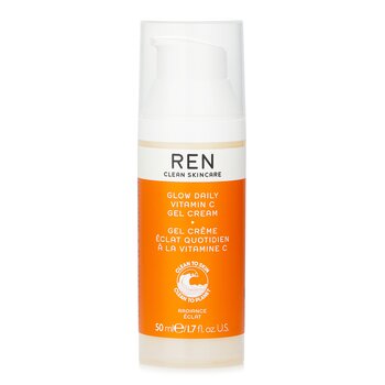 Ren 容光煥發的每日維生素C凝膠霜（適用於所有皮膚類型） (Radiance Glow Daily Vitamin C Gel Cream (For All Skin Types))