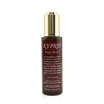Kypris Beauty Elixir I - 富含生物同質抗氧化複合物的美容油（含 1000 朵玫瑰） (Beauty Elixir I - Rich Beauty Oil With Bioidentical Antioxidant Complex (With 1000 Roses))