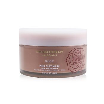 Aromatherapy Associates Rose - 粉色粘土面膜（頭髮、面部和身體） (Rose - Pink Clay Mask (Hair, Face & Body))
