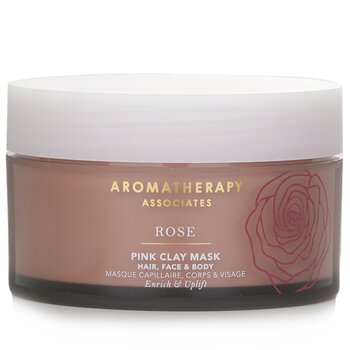 Aromatherapy Associates Rose - 粉色粘土面膜（頭髮、面部和身體） (Rose - Pink Clay Mask (Hair, Face & Body))