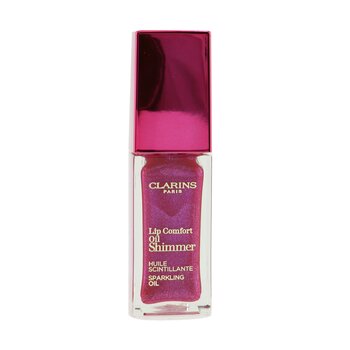 Clarins Lip Comfort Oil Shimmer - # 04 Pink Lady (Lip Comfort Oil Shimmer - # 04 Pink Lady)