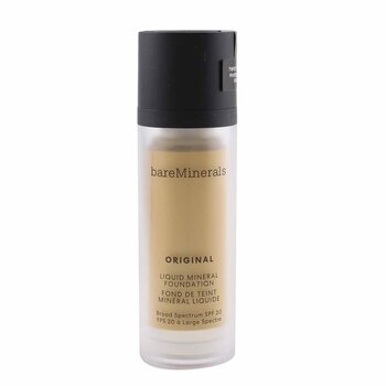 Original Liquid Mineral Foundation SPF 20 - # 17 Tan Nude（適合金色色調的中棕褐色暖膚）