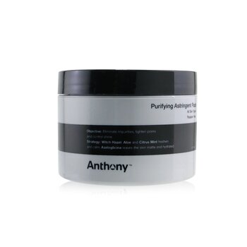 Anthony Logistics For Men 淨化收斂墊（適用於所有膚質） (Logistics For Men Purifying Astringent Pads (For All Skin Types))
