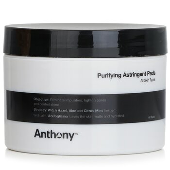 Anthony 男士消炎貼 (所有膚質適用) (Logistics For Men Purifying Astringent Pads (For All Skin Types))