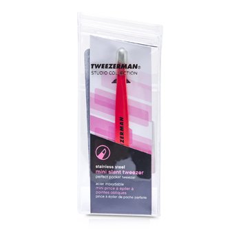 Tweezerman 迷你眉鉗 - Pink (工作室版) (Mini Slant Tweezer - Pink (Studio Collection))