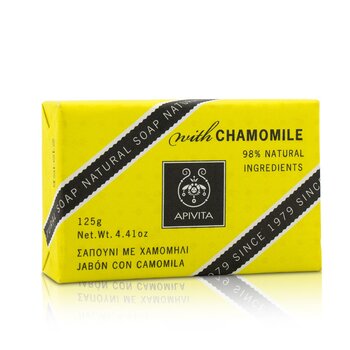 Apivita 天然洋甘菊手工皂 (Natural Soap With Chamomile)