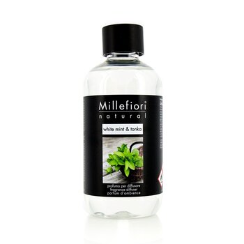 Millefiori 天然香氛擴散器補充裝 - 白薄荷和零陵香豆 (Natural Fragrance Diffuser Refill - White Mint & Tonka)