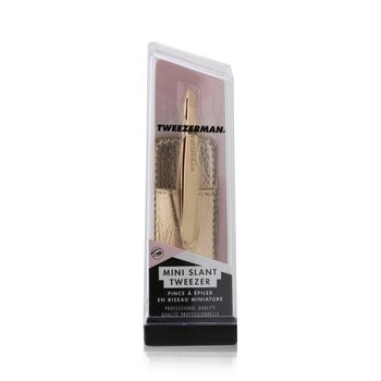 Tweezerman 迷你美容鉗連盒 - 玫瑰金 (Studio系列) (Mini Slant Tweezer With Case - Rose Gold (Studio Collection))