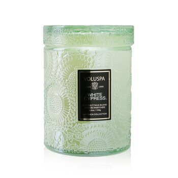 Voluspa 小罐蠟燭 - 白柏 (Small Jar Candle - White Cypress)