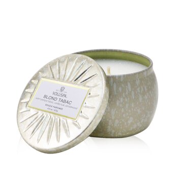 Voluspa 迷你錫蠟燭 - Blond Tabac (Mini Tin Candle - Blond Tabac)