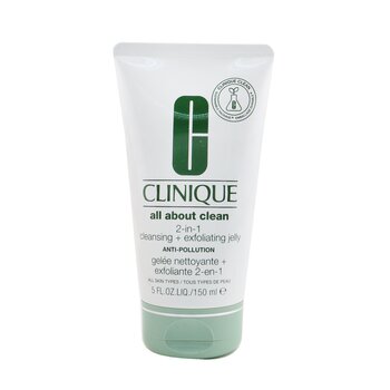 Clinique 所有關於清潔 2 合 1 清潔 + 去角質果凍 (All About Clean 2-In-1 Cleansing + Exfoliating Jelly)
