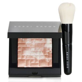 高光粉套裝（1x 高光粉 + 1x 迷你臉刷）-#Pink Glow (Highlighting Powder Set (1x Highlighting Powder + 1x Mini Face Brush) - #Pink Glow)