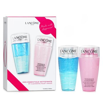 Lancome 我的清潔必備套裝：Bi-Facil 75ml + Confort Tonique 75ml (My Cleansing Must-Haves Set: Bi-Facil 75ml + Confort Tonique 75ml)