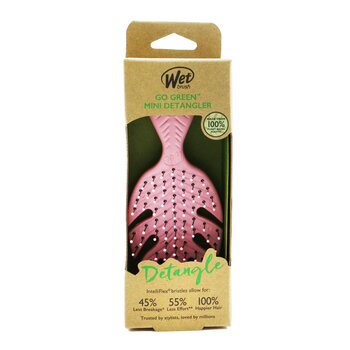 Go Green Mini Detangler - # Pink (Go Green Mini Detangler - # Pink)