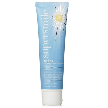 Supersmile Awake 美白牙膏 含咖啡因 - 熱情薄荷（不含氟化物） (Awake Whitening Toothpaste With Caffeine - Zesty Mint (Fluoride Free))
