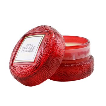 馬卡龍蠟燭 - Goji Tarocco Orange (Macaron Candle - Goji Tarocco Orange)