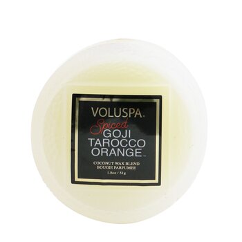 Voluspa 馬卡龍蠟燭 - 五香枸杞芋頭橙 (Macaron Candle - Spiced Goji Tarocco Orange)