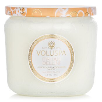 Voluspa 小罐蠟燭 - 意大利貝里尼 (Petite Jar Candle - Italian Bellini)