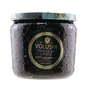Voluspa 小罐蠟燭 - 法國亞麻 (Petite Jar Candle - French Linen)
