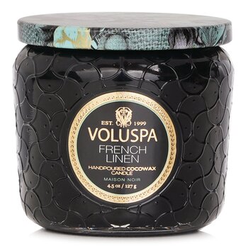 Voluspa 小罐蠟燭 - 法國亞麻 (Petite Jar Candle - French Linen)