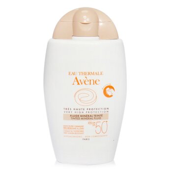 Avene 高防護礦物潤色防曬乳SPF 50-敏感及不耐受型肌膚 (Very High Protection Tinted Mineral Fluid SPF 50+ - For Sensitive & Intolerant Skin)