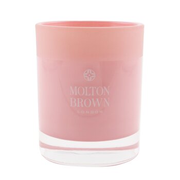 Molton Brown 單芯蠟燭 - 美味的大黃和玫瑰 (Single Wick Candle - Delicious Rhubarb & Rose)