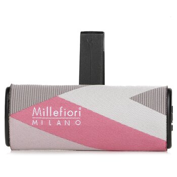 Millefiori Icon Textile 幾何汽車空氣清新劑 - 橙茶 (Icon Textile Geometric Car Air Freshener - Orange Tea)