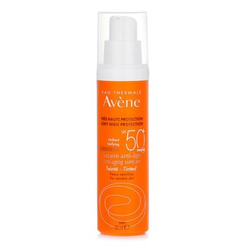 Avene 非常高的保護 Unifying 有色抗衰老防曬霜 SPF 50 - 適合敏感肌膚 (Very High Protection Unifying Tinted Anti-Aging Suncare SPF 50 - For Sensitive Skin)