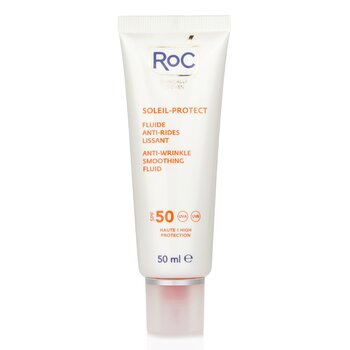 ROC Soleil-Protect 抗皺平滑液 SPF 50 UVA + UVB（明顯減少皺紋） (Soleil-Protect Anti-Wrinkle Smoothing Fluid SPF 50 UVA & UVB (Visibly Reduces Wrinkles))