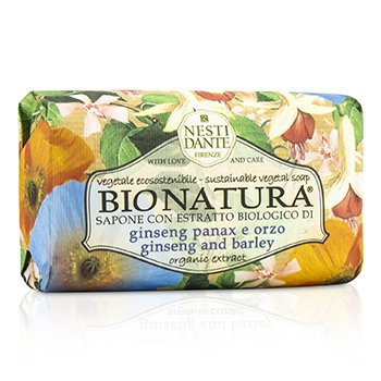 Bio Natura 可持續植物皂 - 人參和大麥 (Bio Natura Sustainable Vegetal Soap - Ginseng & Barley)