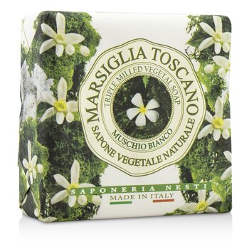 Marsiglia Toscano 三重研磨植物皂 - Muschio Bianco (Marsiglia Toscano Triple Milled Vegetal Soap - Muschio Bianco)