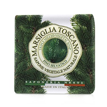 Nesti Dante Marsiglia Toscano 三重研磨植物皂 - Pino Selvatico (Marsiglia Toscano Triple Milled Vegetal Soap - Pino Selvatico)