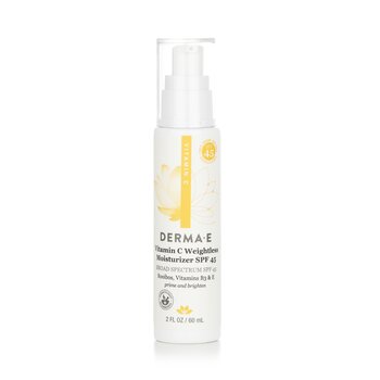 Derma E 維生素 C 輕盈保濕霜 SPF 45 (Vitamin C Weightless Moisturizer SPF 45)