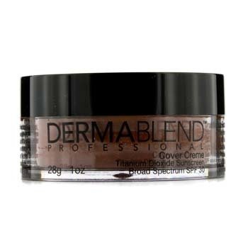 Dermablend Cover Creme Broad Spectrum SPF 30（高遮蓋力） - 巧克力棕色 (Cover Creme Broad Spectrum SPF 30 (High Color Coverage) - Chocolate Brown)