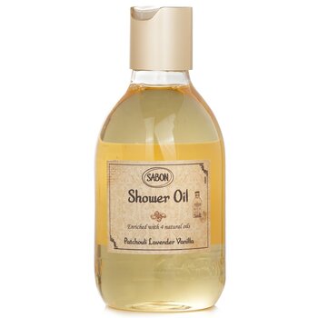 Sabon 沐浴油 - 廣藿香 Lanvender 香草（塑料瓶） (Shower Oil - Patchouli Lanvender Vanilla (Plastic Bottle))