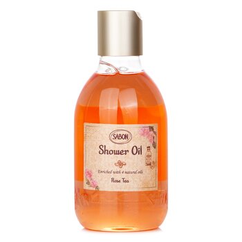 Sabon 沐浴油 - 玫瑰花茶（塑料瓶） (Shower Oil - Rose Tea (Plastic Bottle))