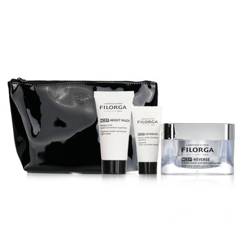 Filorga 抗衰老革命禮盒（限量版）：1x NCEF-Reverse Cream 50ml + 1x NCEF-Night Mask 15ml + 1x NCEF-Intensive Serum 7ml +1bag (Anti-Ageing Revolution Gift Set (Limited Edition))